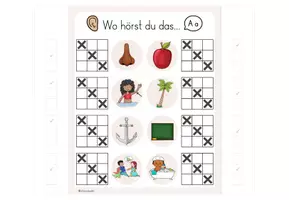 Vorschau - Spiele - Buchstabeneinführung A - Klammerkarten - Seite 3