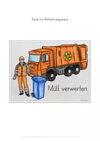 Vorschau - Stundenentwürfe - Müll verwerten Recycling Müllkreislauf Unterrichtseinheit - Seite 3