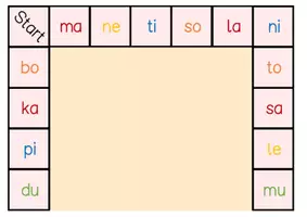 Vorschau - Spiele - XL Silben Brettspiel "Quatschwort Rennen" (Fortgeschritten) - Seite 2