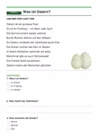 Vorschau - Arbeitsblätter - Grundschule Lesetraining Ostern: 3-4 Klasse - Seite 2
