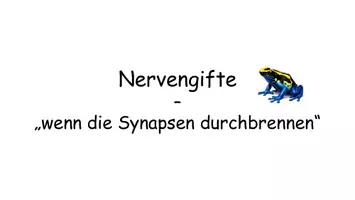 Vorschau - Stundenentwürfe - Nevengifte an der Synapse - Gruppenarbeit zur Wirkungsweise von Synapsengiften | Neurobiologie Oberstufe - Seite 3