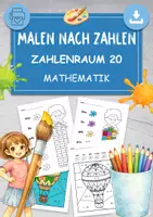 Vorschau - Mal- und Bastelvorlagen - Mathe Zahlenraum 20 MALEN nach Rechenaufgaben - Deckblatt