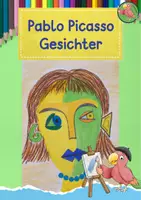 Vorschau - Mal- und Bastelvorlagen - Kunst Picasso, Gesichter zeichnen, Künstler in der Grundschule - Deckblatt