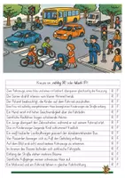 Vorschau - Arbeitsblätter - "Lesen/Entscheidungsfragen" (differenziert) "Auf der Straße" - Seite 3