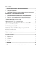 Vorschau - Stundenentwürfe - 1,0 Unterrichtsentwurf für UPP/ Lehrprobe Kurzgeschichte „Spaghetti für zwei“ Klasse 9 - Seite 1