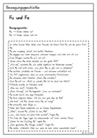Vorschau - Fördermaterial/Inklusion - Bewegungsgeschichte, Brain Break, Bewegungspause, Fisch, Hörverstehen - Seite 2