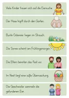 Vorschau - Spiele - Laufdiktat/Abschreibkartei Ostern - 21 Sätze - Seite 3