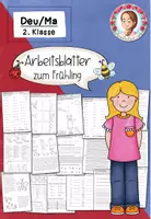 Vorschau - Arbeitsblätter - Arbeitsblätter Frühling Klasse 2 bis 3 Deutsch - Deckblatt