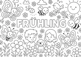 Vorschau - Arbeitsblätter - Frühlingssong für Kinder - Vielseitiges Begleitmaterial - Seite 2