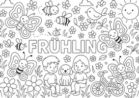 Vorschau - Arbeitsblätter - Frühlingssong für Kinder - Vielseitiges Begleitmaterial - Seite 3