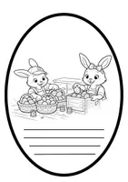 Vorschau - Mal- und Bastelvorlagen - Ostergedicht Grundschule - 3D Osterei basteln - Seite 3
