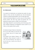 Vorschau - Arbeitsblätter - Besondere Berufe - motivierende Lesetexte - Seite 1