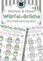 Vorschau - Arbeitsblätter - Wachsendes Sparpaket | Division & Bruchrechnen - Seite 1