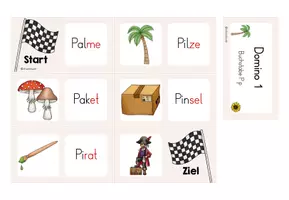 Vorschau - Stationenlernen - Buchstabeneinführung P p - Lernspiele für die Freiarbeit - Seite 3