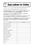 Vorschau - Arbeitsblätter - Lateinische Wortschatzgeschichte zu Campus C L 15 - Seite 1