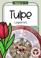Vorschau - Unterrichtsreihen - Frühblüher -Lebenszyklus der Tulpe - Legekreis - Deckblatt