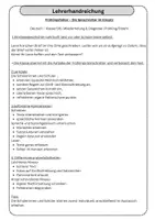 Vorschau - Arbeitsblätter - Frühlingstext Fehlersuche – Deutsch Klasse 5/6 | Fehlertext & Schreibaufgabe - Seite 1