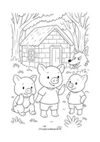 Vista previa - Manualidades / Dibujos para colorear - COLERANDO CUENTOS CLÁSICOS - página 1