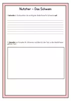 Vorschau - Arbeitsblätter - Nutztiere - Nutztierhaltung in Deutschland (inkl. Lösungen) - Seite 3