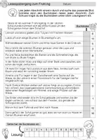 Vorschau - Stationenlernen - Lesespaziergang | Frühling | Klasse 2-4 - Seite 1
