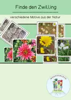 Vorschau - Spiele - Freiarbeit / Pärchen finden / KITA / GS / Frühling / basteln - Deckblatt