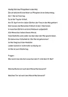 Vorschau - Fördermaterial/Inklusion - Lesetext Der Mai leichte Sprache - Seite 1