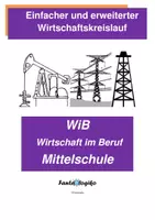 Vorschau - Stundenentwürfe - Einfacher und erweiterter Wirtschaftskreislauf - Deckblatt