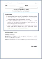 Vorschau - Arbeitsblätter - Klausur-Paket: Politische Lyrik & Gesellschaftskritik (Oberstufe) - Seite 2