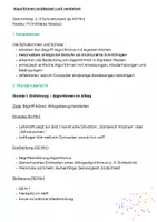 Vorschau - Stundenentwürfe - 🤖 Algorithmen erkennen und verstehen - Seite 2