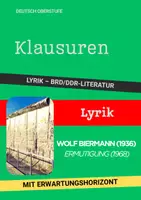 Vorschau - Arbeitsblätter - Klausur-Paket: Politische Lyrik & Gesellschaftskritik (Oberstufe) - Seite 1