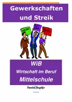 Vorschau - Stundenentwürfe - Gewerkschaften und Streik - Deckblatt