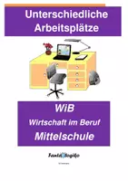 Vorschau - Stundenentwürfe - Unterschiedliche Arbeitsplätze - Deckblatt