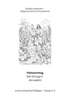 Vorschau - Stundenentwürfe - Palmsonntag, der Einzug in Jerusalem - ein Stundenentwurf - Deckblatt