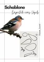 Vorschau - Mal- und Bastelvorlagen - Schablonen Körperteile Vogel - Deckblatt