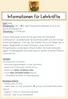 Vorschau - Stundenentwürfe - Kunst Grundschule (Klasse 1-4) - Zeichnen mit Fineliner - Kreative Zeichenidee "H.Walther" - Seite 1