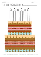 anteprima - Materiale per pittura e bricolage - TORTE DI COMLEANNO - Pagina 1
