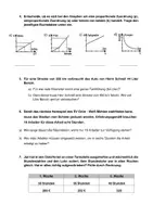 Vorschau - Klassenarbeiten - Klassenarbeit - Proportionale und antiproportionale Zuordnungen l Mathematik Klasse 7 - Deckblatt
