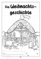 Vorschau - Arbeitsblätter - Weihnachtsgeschichte XL Materialpaket 1. 2. Klasse Weihnachten Ethik Religion - Seite 2