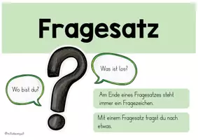 Vorschau - Poster - Merkplakate Satzarten - Klasse 2-4 - Seite 2