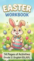 Попередній перегляд - Easter Adventures: Тематичний набір завдань з англійської мови 2 клас - Обкладинка