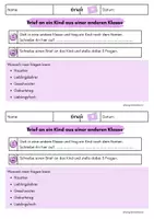 Vorschau - Arbeitsblätter - Brief an ein Kind aus einer anderen Klasse schreiben - Seite 2