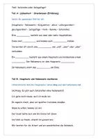 Vorschau - Arbeitsblätter - Test Satzreihe und Satzgefüge mit Lösung - Seite 1
