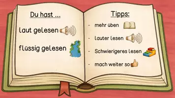 Vorschau - Präsentationen/Tafelbilder - Tafelbild Visualisierung Feedback Rückmeldung in der Lesezeit - Seite 3