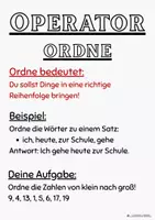 Vorschau - Arbeitsblätter - Stationsarbeit zu den Operatoren auf dem Schulhof - Seite 3
