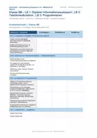 Vorschau - Lehrpläne/Lehrermaterial - Lehrplan plus Informatik Jahresplanung Jahrgänge 8-10 (M/R) - Seite 3