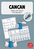 Vorschau - Stundenentwürfe - Cancan - mit Bechern zur Musik spielen - Deckblatt