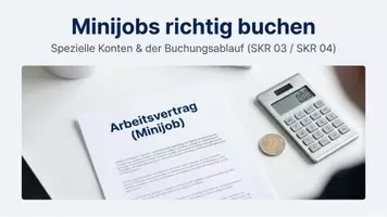 Vorschau - Präsentationen/Tafelbilder - Minijobs richtig buchen Lohn und Gehalt - Seite 3