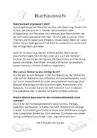 Vorschau - Merkblätter - Vorlesewettbewerb - Vorbereitung, Auswertung und Urkunden - Seite 1