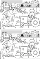 Vorschau - Arbeitsblätter - Bauernhof | Deutsch | Freiarbeit - Seite 1