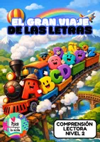 Vista previa - Hojas de trabajo - El gran viaje de las letras - comprension lectora nivel 2 - Portada